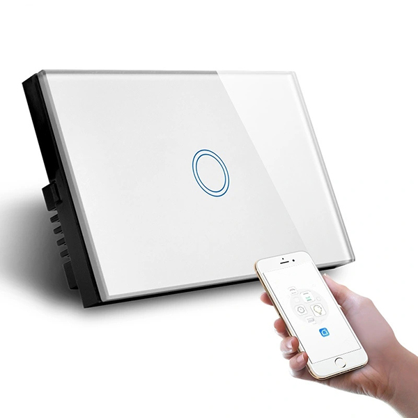 Glas-Touch-WLAN-Fernbedienung, kabelloser Schalter