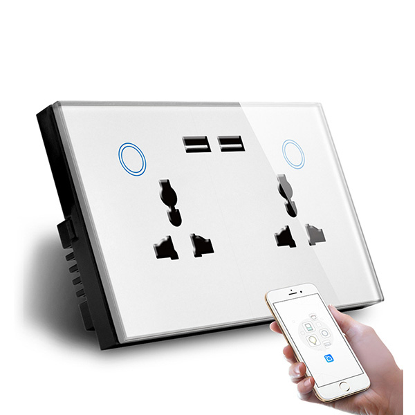 WLAN-Smart-Wandsteckdose