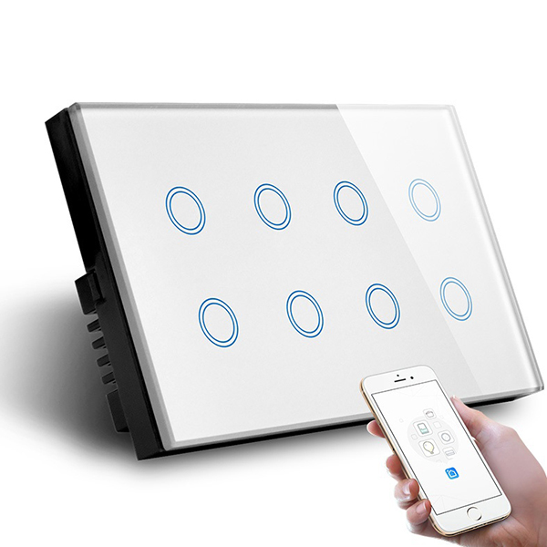 Arbeiten Sie mit Alexa Google Assistant Wifi Smart Switch